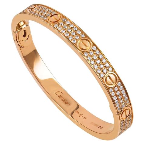 cartier love diamond bracelet.